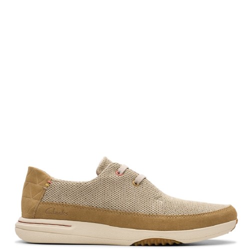 Ανδρικά Sneakers Μπεζ EASEWAY LACE Clarks Ανδρικά Sneakers Μπεζ EASEWAY LACE Clarks