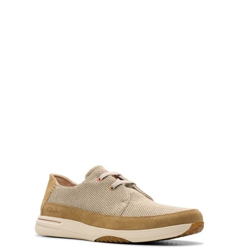 Ανδρικά Sneakers Μπεζ EASEWAY LACE Clarks Ανδρικά Sneakers Μπεζ EASEWAY LACE Clarks