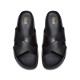CLARKS</br>Ανδρικές Παντόφλες Μαύρο Δέρμα TORFORD CROSS Clarks CLARKS</br>Ανδρικές Παντόφλες Μαύρο Δέρμα TORFORD CROSS Clarks