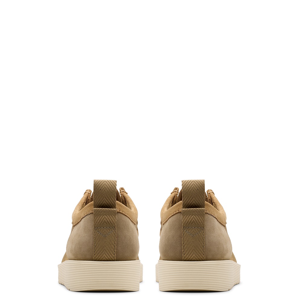 CLARKS</br>Ανδρικά Δετά Παπούτσια Μπεζ Suede/Ύφασμα WALLABEE FTR2 LO Clarks CLARKS</br>Ανδρικά Δετά Παπούτσια Μπεζ Suede/Ύφασμα WALLABEE FTR2 LO Clarks