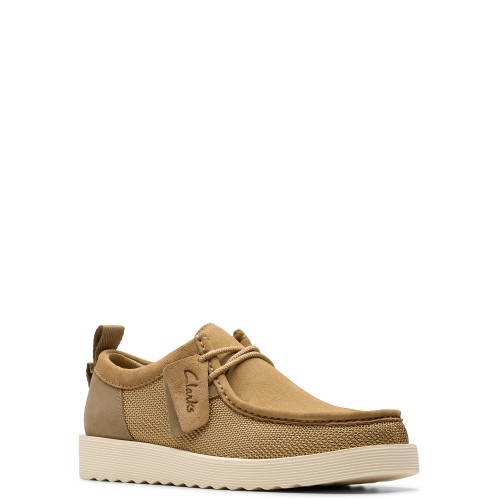 Ανδρικά Δετά Παπούτσια Μπεζ Suede/Ύφασμα WALLABEE FTR2 LO Clarks Ανδρικά Δετά Παπούτσια Μπεζ Suede/Ύφασμα WALLABEE FTR2 LO Clarks