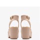 CLARKS</br>Γυναικείες Πλατφόρμες Μπεζ Δέρμα NERISA PEARL Clarks CLARKS</br>Γυναικείες Πλατφόρμες Μπεζ Δέρμα NERISA PEARL Clarks