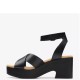 CLARKS</br>Γυναικείες Πλατφόρμες Μαύρο Δέρμα NERISA PEARL Clarks CLARKS</br>Γυναικείες Πλατφόρμες Μαύρο Δέρμα NERISA PEARL Clarks