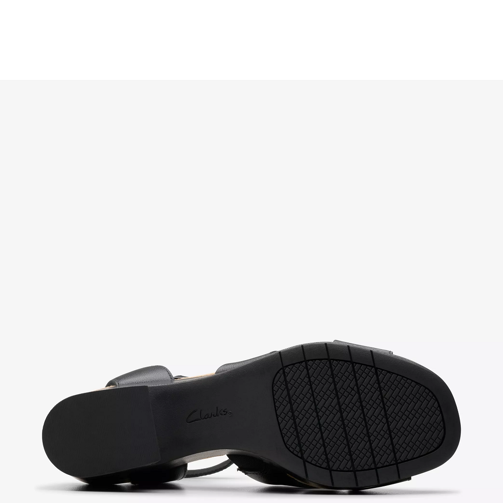 CLARKS</br>Γυναικείες Πλατφόρμες Μαύρο Δέρμα NERISA PEARL Clarks CLARKS</br>Γυναικείες Πλατφόρμες Μαύρο Δέρμα NERISA PEARL Clarks