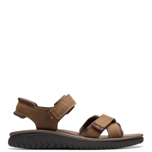 Ανδρικά Πέδιλα Καφέ WESLEY SHORE Clarks Ανδρικά Πέδιλα Καφέ WESLEY SHORE Clarks