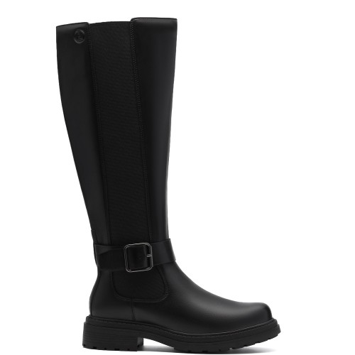 Clarks ORINOCO3 TALL Γυναικεία Μπότα Μαύρο Δέρμα Clarks ORINOCO3 TALL Γυναικεία Μπότα Μαύρο Δέρμα