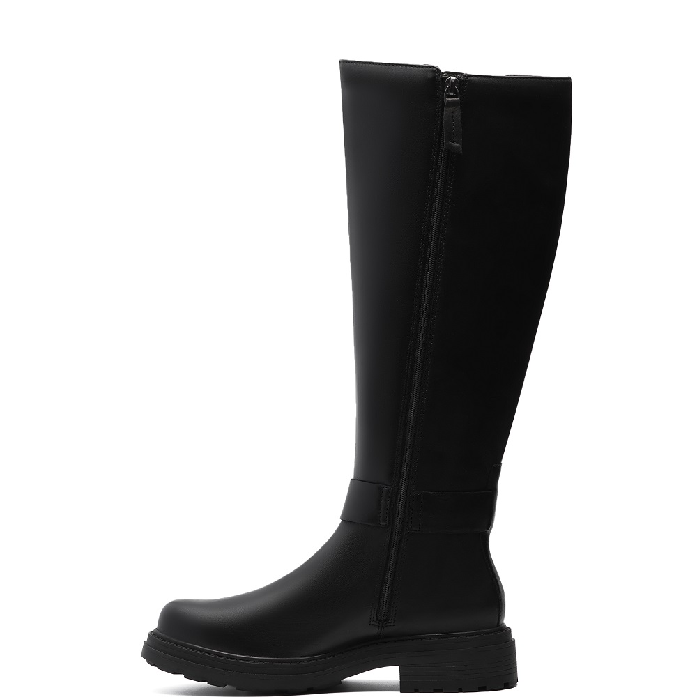 CLARKS</br>Clarks ORINOCO3 TALL Γυναικεία Μπότα Μαύρο Δέρμα CLARKS</br>Clarks ORINOCO3 TALL Γυναικεία Μπότα Μαύρο Δέρμα