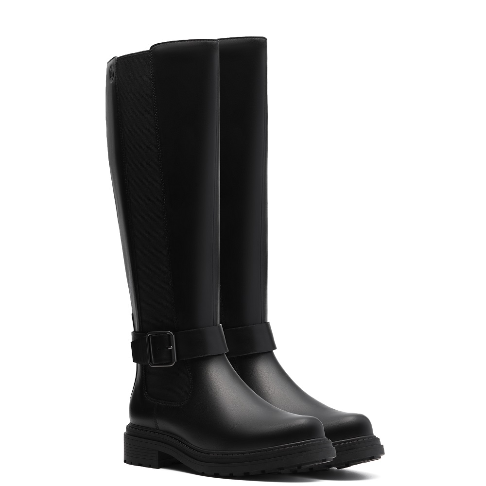 CLARKS</br>Clarks ORINOCO3 TALL Γυναικεία Μπότα Μαύρο Δέρμα CLARKS</br>Clarks ORINOCO3 TALL Γυναικεία Μπότα Μαύρο Δέρμα