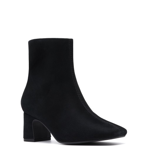 Clarks FERNIE ZIP Γυναικεία Μποτάκια Μαύρο Suede Clarks FERNIE ZIP Γυναικεία Μποτάκια Μαύρο Suede