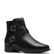 CLARKS</br>Clarks HAVISHAM BAY Γυναικεία Μποτάκια Μαύρο Δέρμα CLARKS</br>Clarks HAVISHAM BAY Γυναικεία Μποτάκια Μαύρο Δέρμα