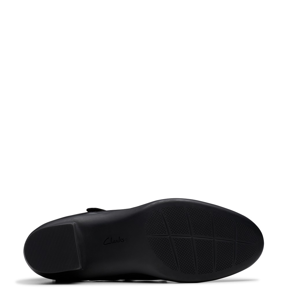 CLARKS</br>Clarks SHAYA JANE Γυναικείες Γόβες Μαύρο Δέρμα