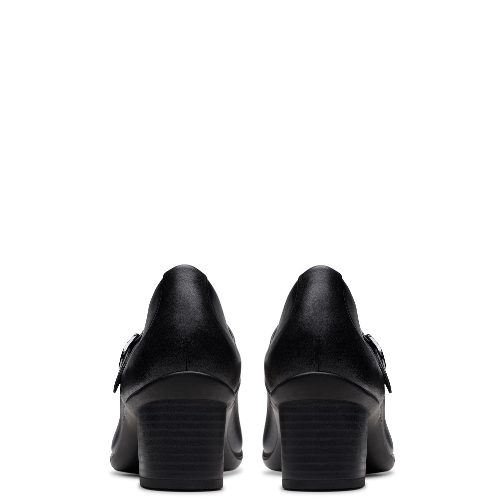 CLARKS</br>Clarks SHAYA JANE Γυναικείες Γόβες Μαύρο Δέρμα