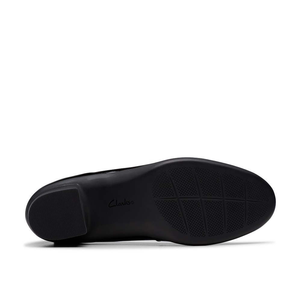CLARKS</br>Clarks SHAYA POPPY Γυναικείες Γόβες Μαύρο Λουστρίνι CLARKS</br>Clarks SHAYA POPPY Γυναικείες Γόβες Μαύρο Λουστρίνι