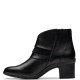 CLARKS</br>Clarks SHAYA SKY Γυναικεία Μποτάκια Μαύρο Δέρμα CLARKS</br>Clarks SHAYA SKY Γυναικεία Μποτάκια Μαύρο Δέρμα