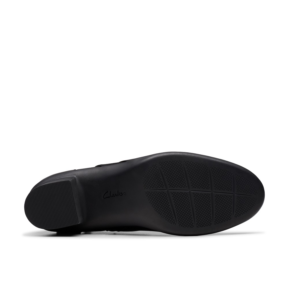 CLARKS</br>Clarks SHAYA SKY Γυναικεία Μποτάκια Μαύρο Δέρμα CLARKS</br>Clarks SHAYA SKY Γυναικεία Μποτάκια Μαύρο Δέρμα