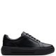 CLARKS</br>Clarks HOLLYHOCK WALK Γυναικεία Sneakers Μαύρο Δέρμα CLARKS</br>Clarks HOLLYHOCK WALK Γυναικεία Sneakers Μαύρο Δέρμα