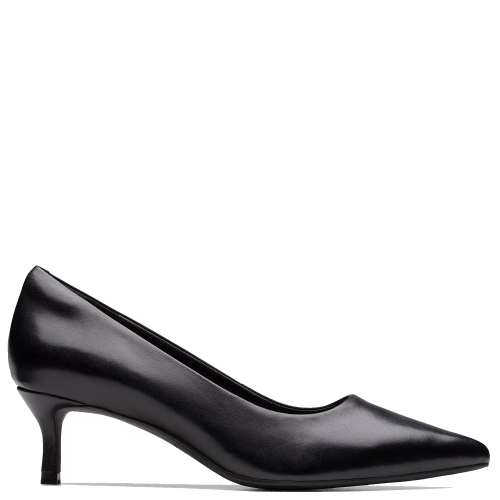 Clarks ZAREY COURT Γυναικείες Γόβες Μαύρο Δέρμα Clarks ZAREY COURT Γυναικείες Γόβες Μαύρο Δέρμα