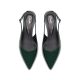 CLARKS</br>Clarks ZAREY SLING Γυναικεία Slingback Πράσινο Δέρμα Λουστρίνι CLARKS</br>Clarks ZAREY SLING Γυναικεία Slingback Πράσινο Δέρμα Λουστρίνι