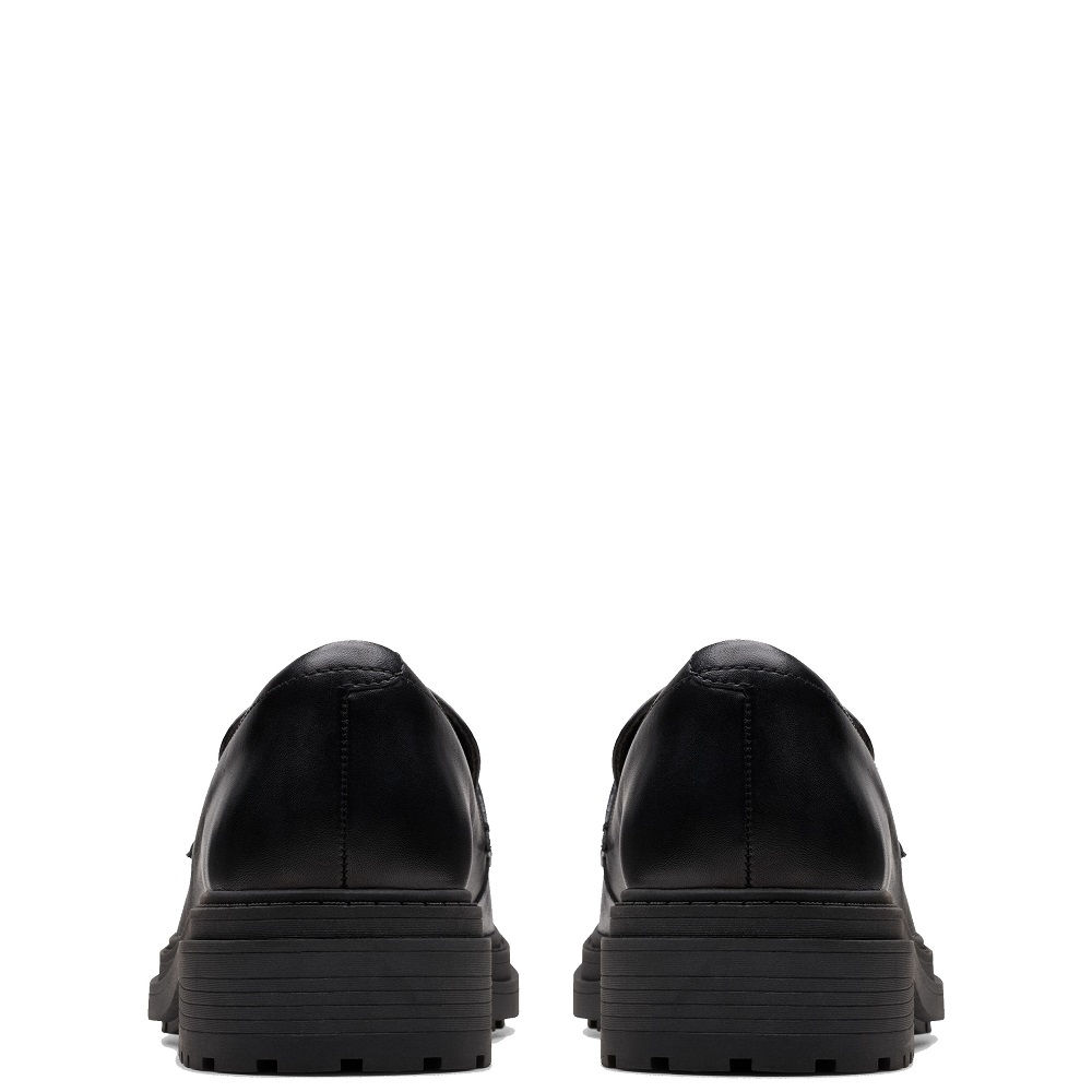 CLARKS</br>Clarks ORINOCO3 EDGE Γυναικεία Loafers Μαύρο Δέρμα CLARKS</br>Clarks ORINOCO3 EDGE Γυναικεία Loafers Μαύρο Δέρμα