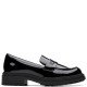 CLARKS</br>Clarks ORINOCO3 EDGE Γυναικεία Loafers Μαύρο Δέρμα Λουστρίνι CLARKS</br>Clarks ORINOCO3 EDGE Γυναικεία Loafers Μαύρο Δέρμα Λουστρίνι