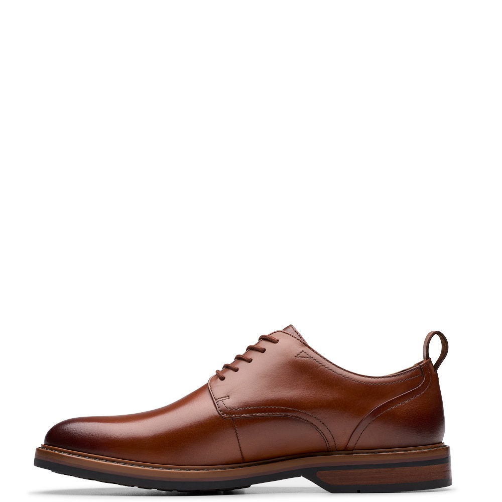 CLARKS</br>Clarks ALDWIN LACE Ανδρικά Δετά Παπούτσια Ταμπά Δέρμα CLARKS</br>Clarks ALDWIN LACE Ανδρικά Δετά Παπούτσια Ταμπά Δέρμα