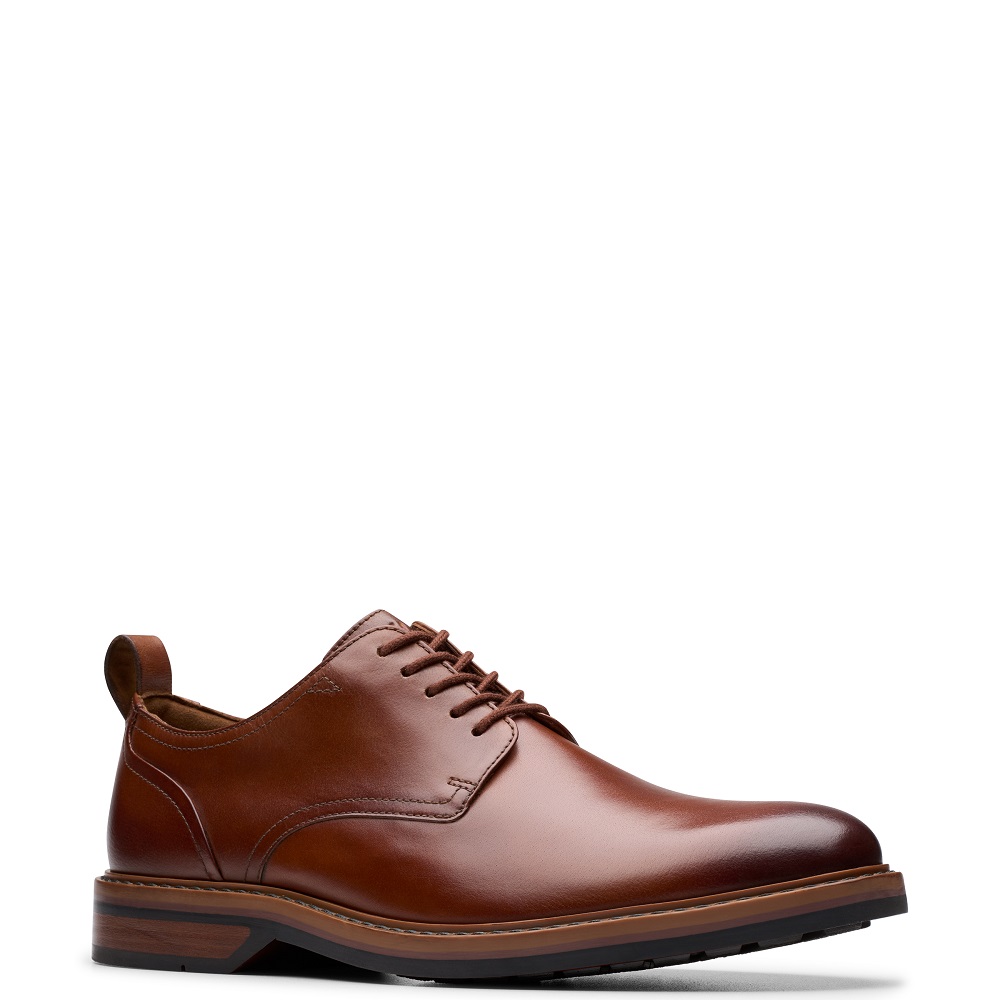 CLARKS</br>Clarks ALDWIN LACE Ανδρικά Δετά Παπούτσια Ταμπά Δέρμα CLARKS</br>Clarks ALDWIN LACE Ανδρικά Δετά Παπούτσια Ταμπά Δέρμα