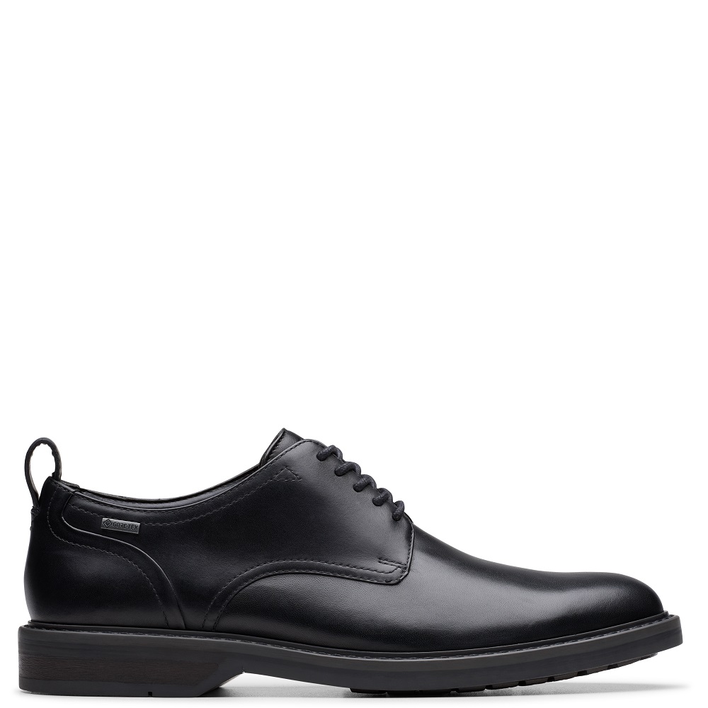 CLARKS</br>Clarks ALDWIN LACE GTX Ανδρικά Δετά Παπούτσια Μαύρο Δέρμα Gore-Tex® CLARKS</br>Clarks ALDWIN LACE GTX Ανδρικά Δετά Παπούτσια Μαύρο Δέρμα Gore-Tex®