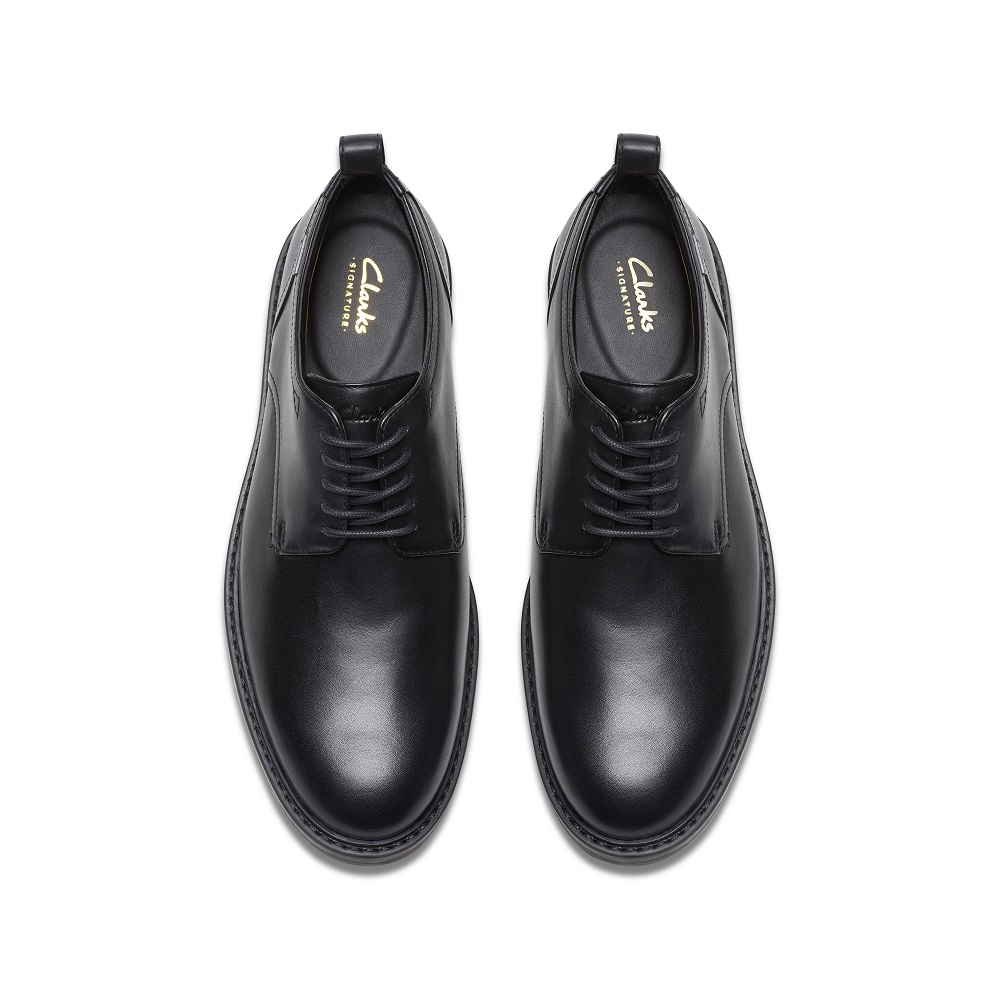 CLARKS</br>Clarks ALDWIN LACE GTX Ανδρικά Δετά Παπούτσια Μαύρο Δέρμα Gore-Tex® CLARKS</br>Clarks ALDWIN LACE GTX Ανδρικά Δετά Παπούτσια Μαύρο Δέρμα Gore-Tex®