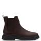 CLARKS</br>Clarks BADBURY EASY Ανδρικά Μποτάκια Chelsea Καφέ Δέρμα CLARKS</br>Clarks BADBURY EASY Ανδρικά Μποτάκια Chelsea Καφέ Δέρμα
