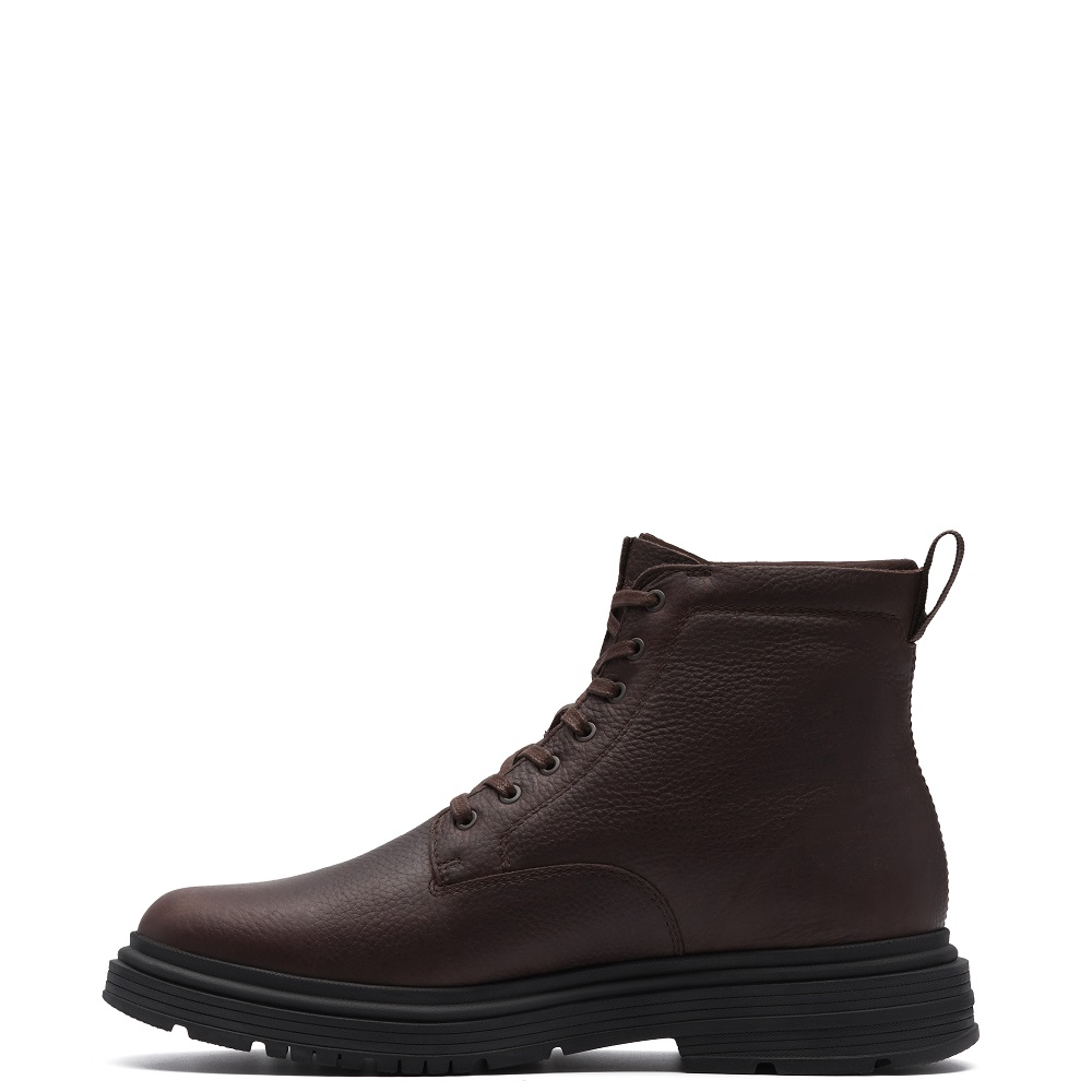 CLARKS</br>Clarks BADBURY HI WP Ανδρικά Μποτάκια Αδιάβροχα Καφέ Δέρμα CLARKS</br>Clarks BADBURY HI WP Ανδρικά Μποτάκια Αδιάβροχα Καφέ Δέρμα