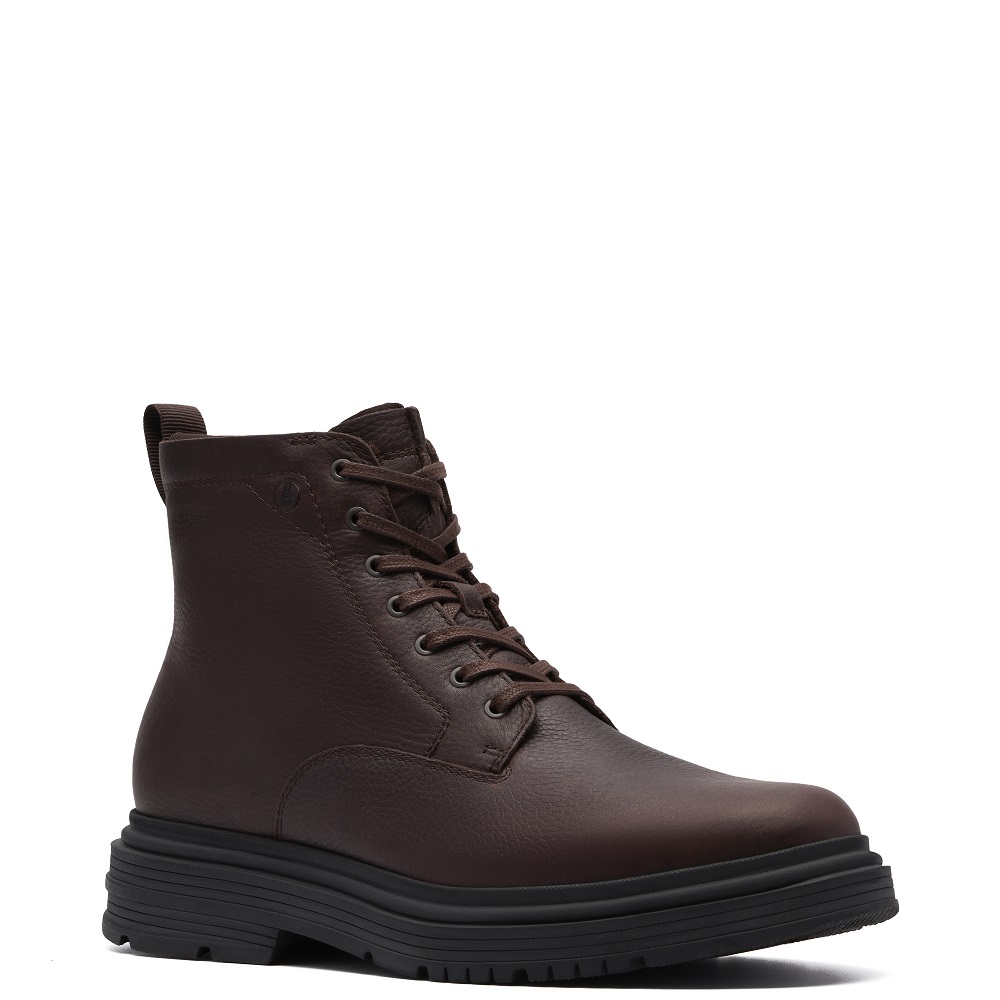 CLARKS</br>Clarks BADBURY HI WP Ανδρικά Μποτάκια Αδιάβροχα Καφέ Δέρμα CLARKS</br>Clarks BADBURY HI WP Ανδρικά Μποτάκια Αδιάβροχα Καφέ Δέρμα