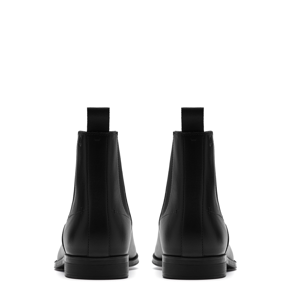 CLARKS</br>Clarks PAULTON EASY Ανδρικά Μποτάκια Chelsea Μαύρο Δέρμα CLARKS</br>Clarks PAULTON EASY Ανδρικά Μποτάκια Chelsea Μαύρο Δέρμα