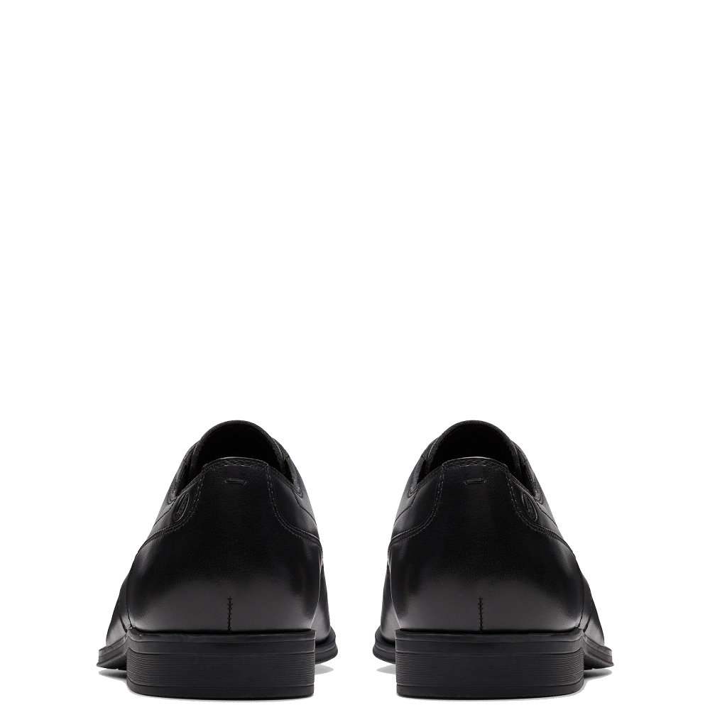 CLARKS</br>Clarks PAULTON LACE Ανδρικά Δετά Παπούτσια Μαύρο Δέρμα CLARKS</br>Clarks PAULTON LACE Ανδρικά Δετά Παπούτσια Μαύρο Δέρμα