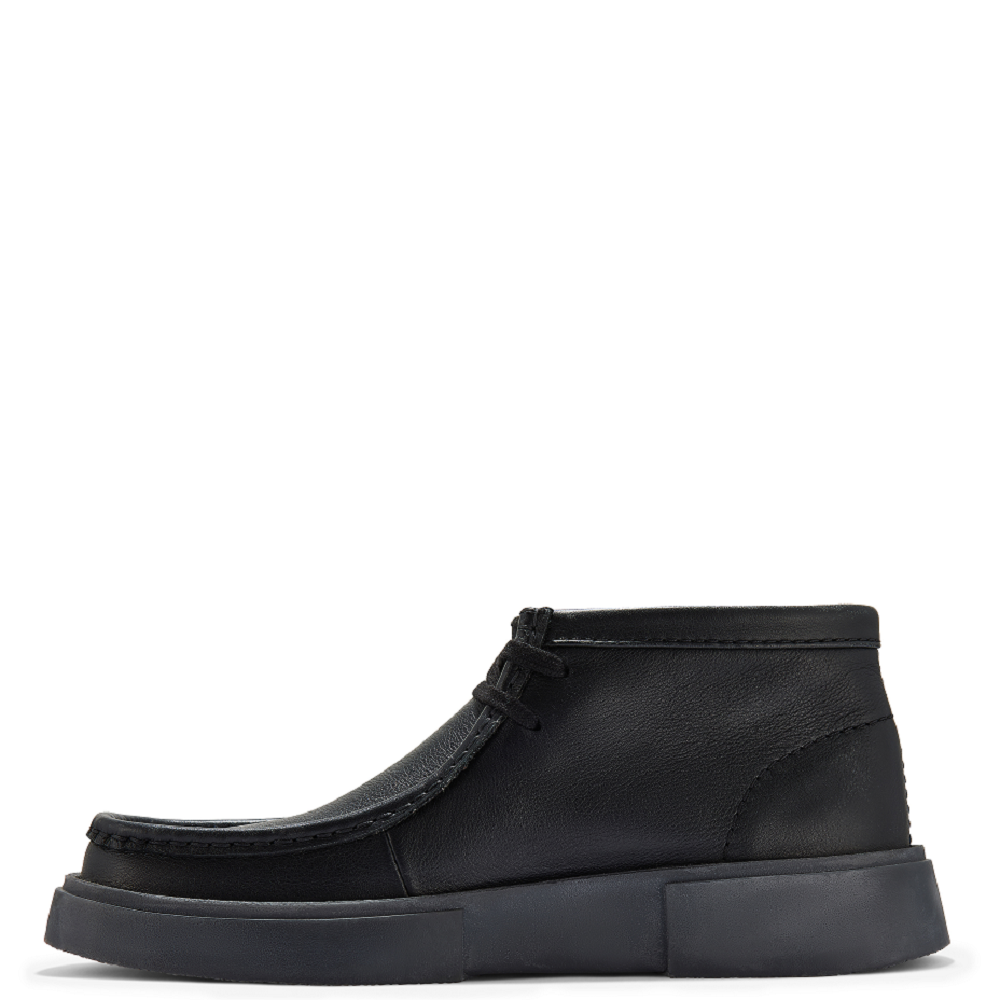 CLARKS</br>Clarks TORVIEW HI Ανδρικά Μποτάκια Μαύρο Δέρμα CLARKS</br>Clarks TORVIEW HI Ανδρικά Μποτάκια Μαύρο Δέρμα