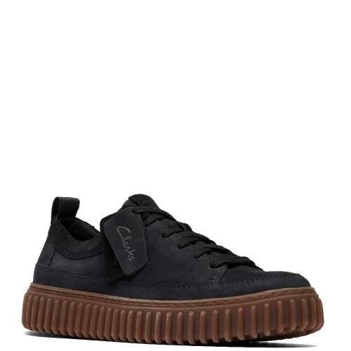 Clarks TORHILL LACE Ανδρικά Δετά Παπούτσια Μαύρο Δέρμα Nubuck Clarks TORHILL LACE Ανδρικά Δετά Παπούτσια Μαύρο Δέρμα Nubuck