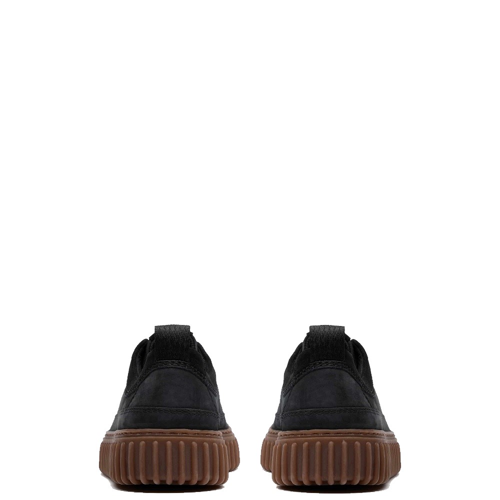 CLARKS</br>Clarks TORHILL LACE Ανδρικά Δετά Παπούτσια Μαύρο Δέρμα Nubuck