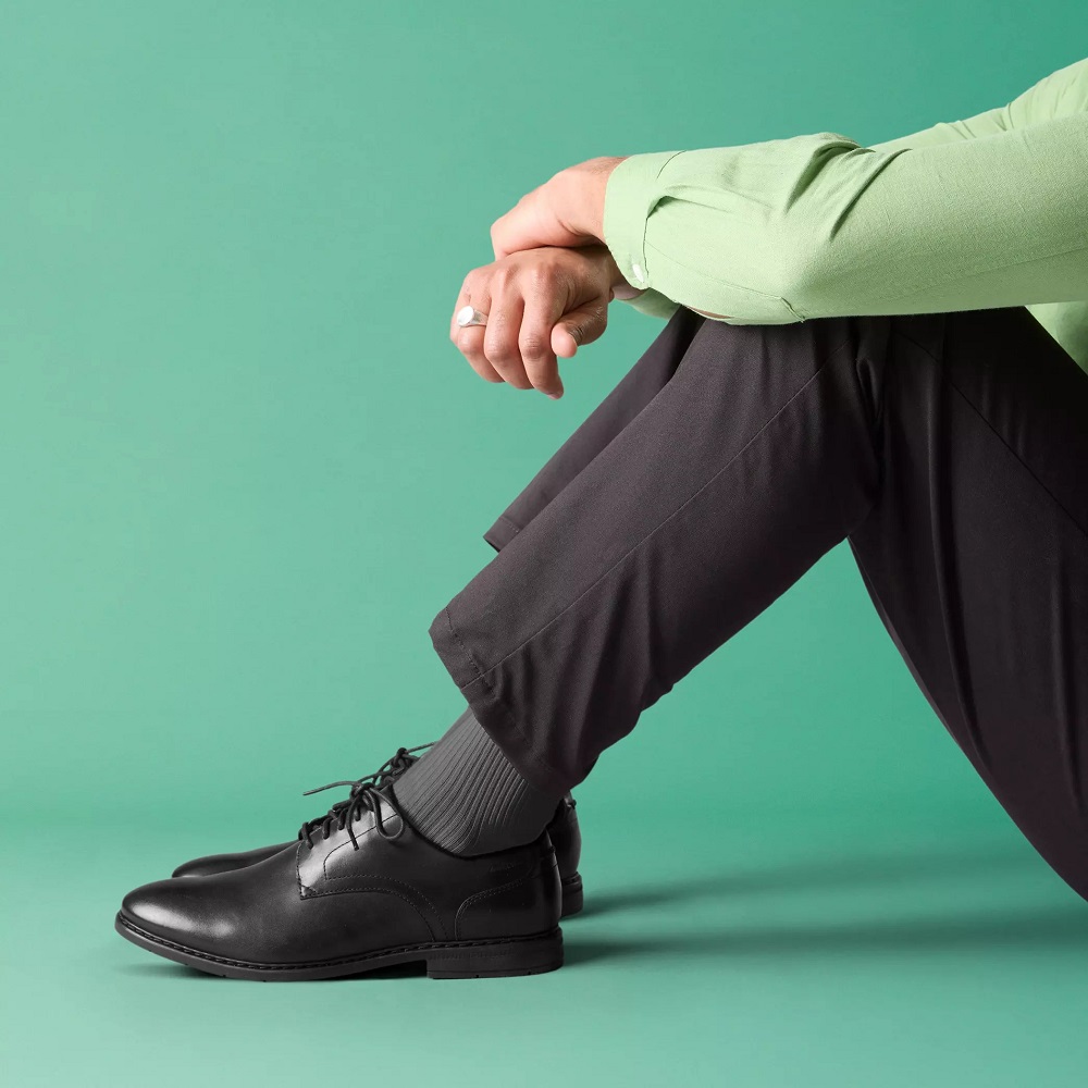 CLARKS</br>Clarks BANBURY DERBY Ανδρικά Δετά Παπούτσια Μαύρο Δέρμα CLARKS</br>Clarks BANBURY DERBY Ανδρικά Δετά Παπούτσια Μαύρο Δέρμα