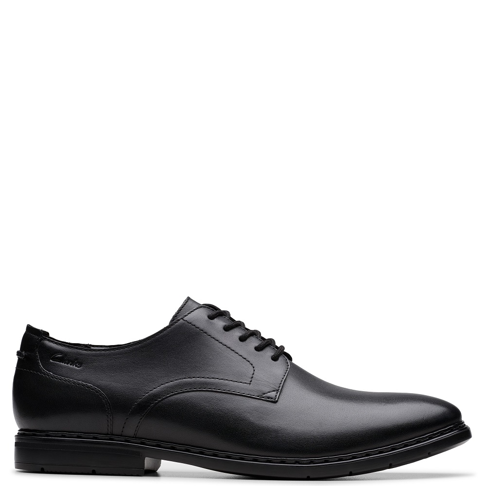 CLARKS</br>Clarks BANBURY DERBY Ανδρικά Δετά Παπούτσια Μαύρο Δέρμα CLARKS</br>Clarks BANBURY DERBY Ανδρικά Δετά Παπούτσια Μαύρο Δέρμα