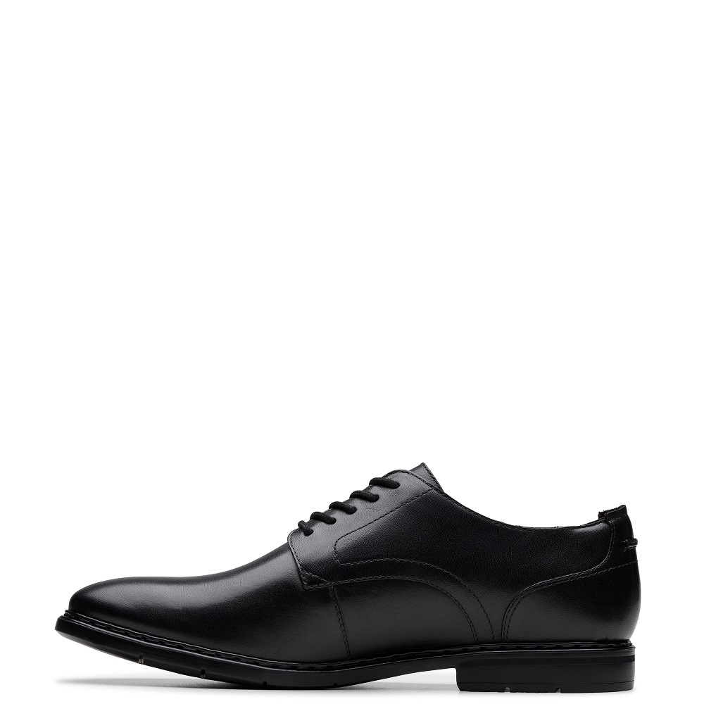 CLARKS</br>Clarks BANBURY DERBY Ανδρικά Δετά Παπούτσια Μαύρο Δέρμα CLARKS</br>Clarks BANBURY DERBY Ανδρικά Δετά Παπούτσια Μαύρο Δέρμα