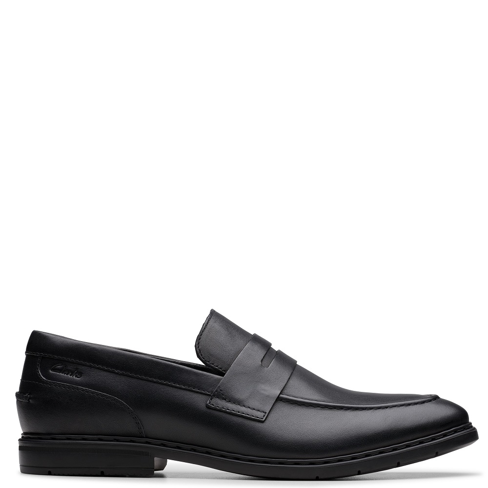 CLARKS</br>Clarks BANBURY LO Ανδρικά Μοκασίνια Μαύρο Δέρμα CLARKS</br>Clarks BANBURY LO Ανδρικά Μοκασίνια Μαύρο Δέρμα