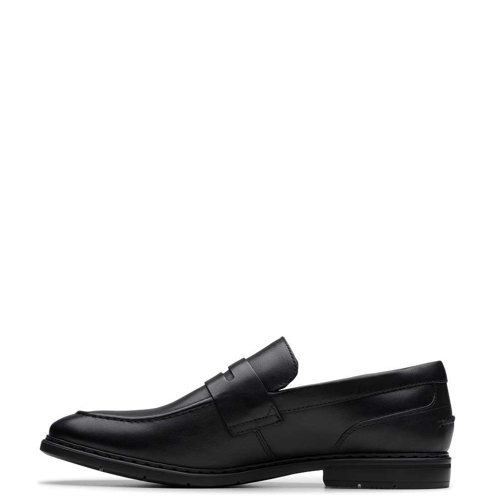 CLARKS</br>Clarks BANBURY LO Ανδρικά Μοκασίνια Μαύρο Δέρμα CLARKS</br>Clarks BANBURY LO Ανδρικά Μοκασίνια Μαύρο Δέρμα