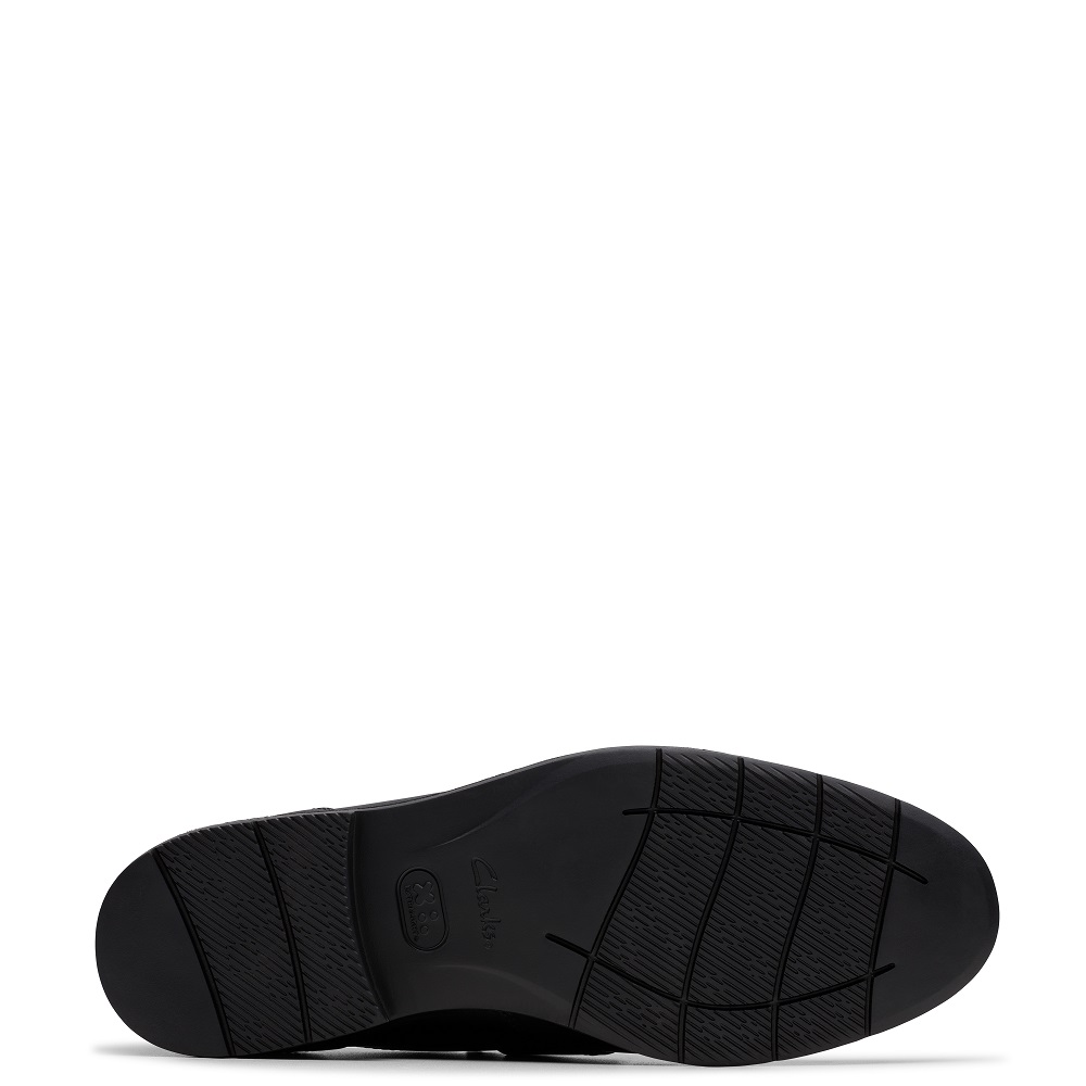 CLARKS</br>Clarks BANBURY LO Ανδρικά Μοκασίνια Μαύρο Δέρμα CLARKS</br>Clarks BANBURY LO Ανδρικά Μοκασίνια Μαύρο Δέρμα