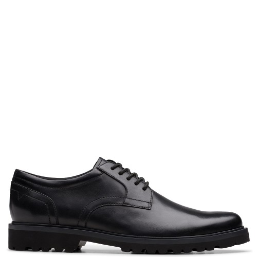 Clarks BERWICK LACE Ανδρικά Δετά Παπούτσια Μαύρο Δέρμα Clarks BERWICK LACE Ανδρικά Δετά Παπούτσια Μαύρο Δέρμα