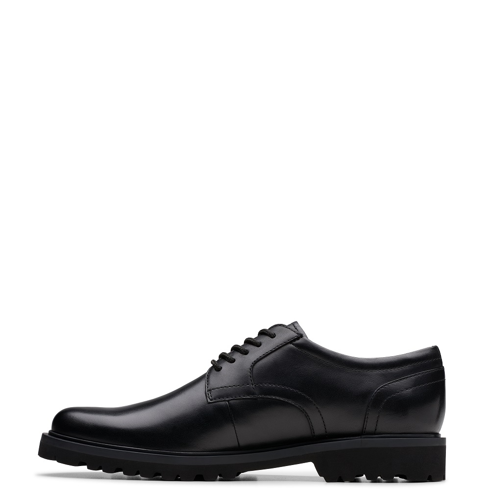 CLARKS</br>Clarks BERWICK LACE Ανδρικά Δετά Παπούτσια Μαύρο Δέρμα CLARKS</br>Clarks BERWICK LACE Ανδρικά Δετά Παπούτσια Μαύρο Δέρμα