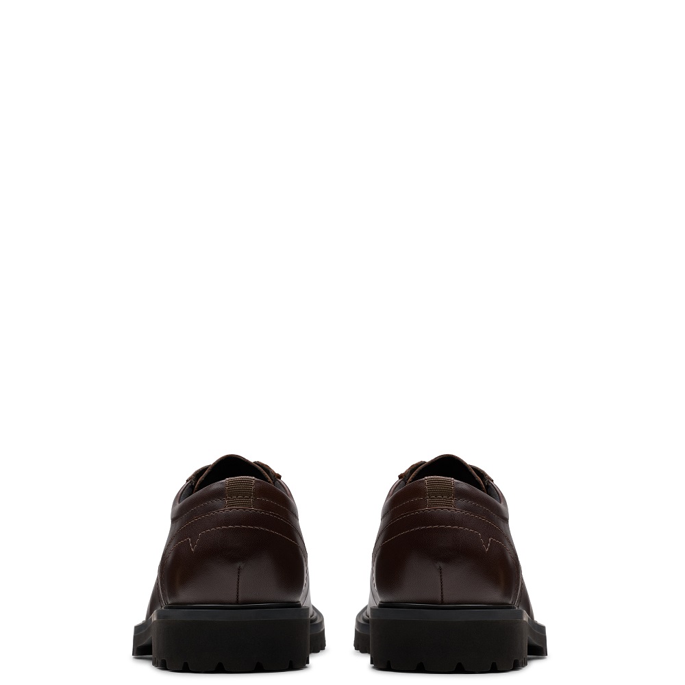 CLARKS</br>Clarks BERWICK LACE Ανδρικά Δετά Παπούτσια Καφέ Δέρμα CLARKS</br>Clarks BERWICK LACE Ανδρικά Δετά Παπούτσια Καφέ Δέρμα