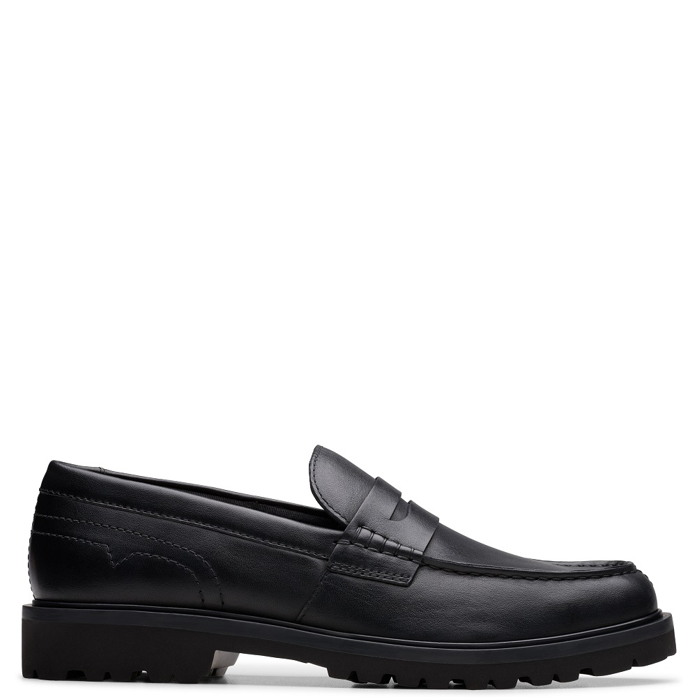 CLARKS</br>Clarks BERWICK LO Ανδρικά Μοκασίνια Μαύρο Δέρμα CLARKS</br>Clarks BERWICK LO Ανδρικά Μοκασίνια Μαύρο Δέρμα
