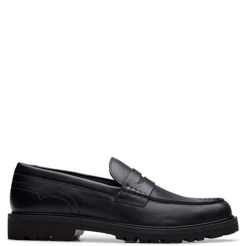 Clarks BERWICK LO Ανδρικά Μοκασίνια Μαύρο Δέρμα Clarks BERWICK LO Ανδρικά Μοκασίνια Μαύρο Δέρμα