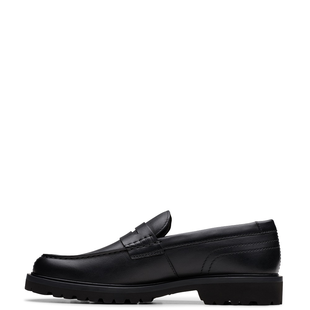 CLARKS</br>Clarks BERWICK LO Ανδρικά Μοκασίνια Μαύρο Δέρμα CLARKS</br>Clarks BERWICK LO Ανδρικά Μοκασίνια Μαύρο Δέρμα