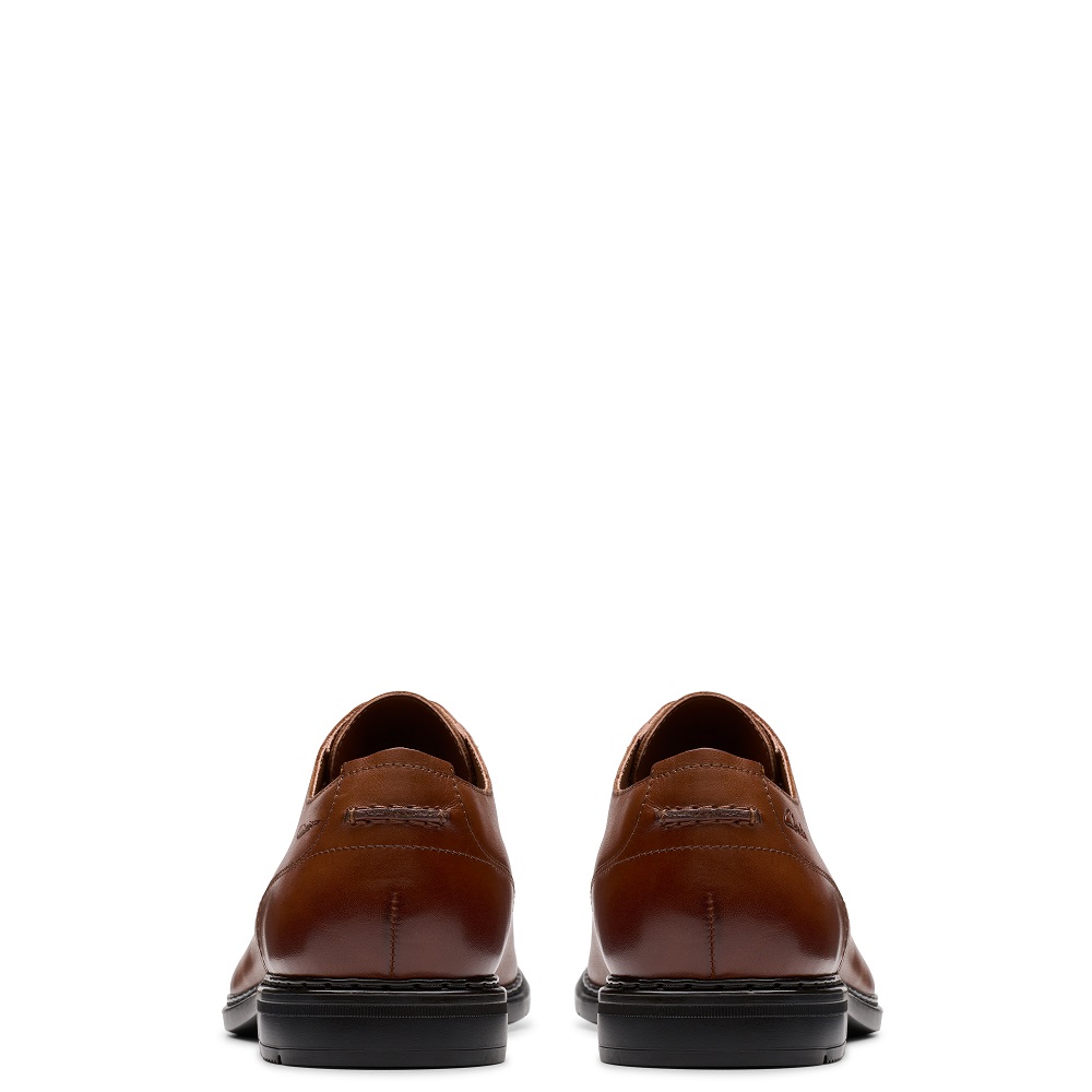 CLARKS</br>Clarks BANBURY DERBY Ανδρικά Δετά Παπούτσια Ταμπά Δέρμα CLARKS</br>Clarks BANBURY DERBY Ανδρικά Δετά Παπούτσια Ταμπά Δέρμα