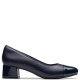 CLARKS</br>Clarks IRIDESSA MAY Γυναικείες Γόβες Μπλε Δέρμα